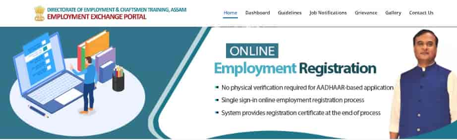 www.employment.assam.gov.in Online Registration 