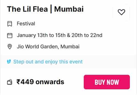 Lil Flea Tickets 2023 Booking Online